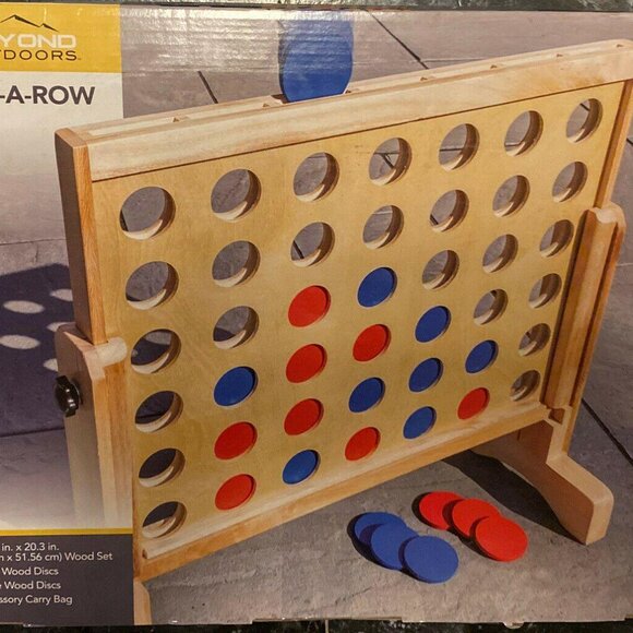 Beyond Outdoors Giant Connect 4-in-a-Row - 21.75" x 20.35" - Picture 4 of 9